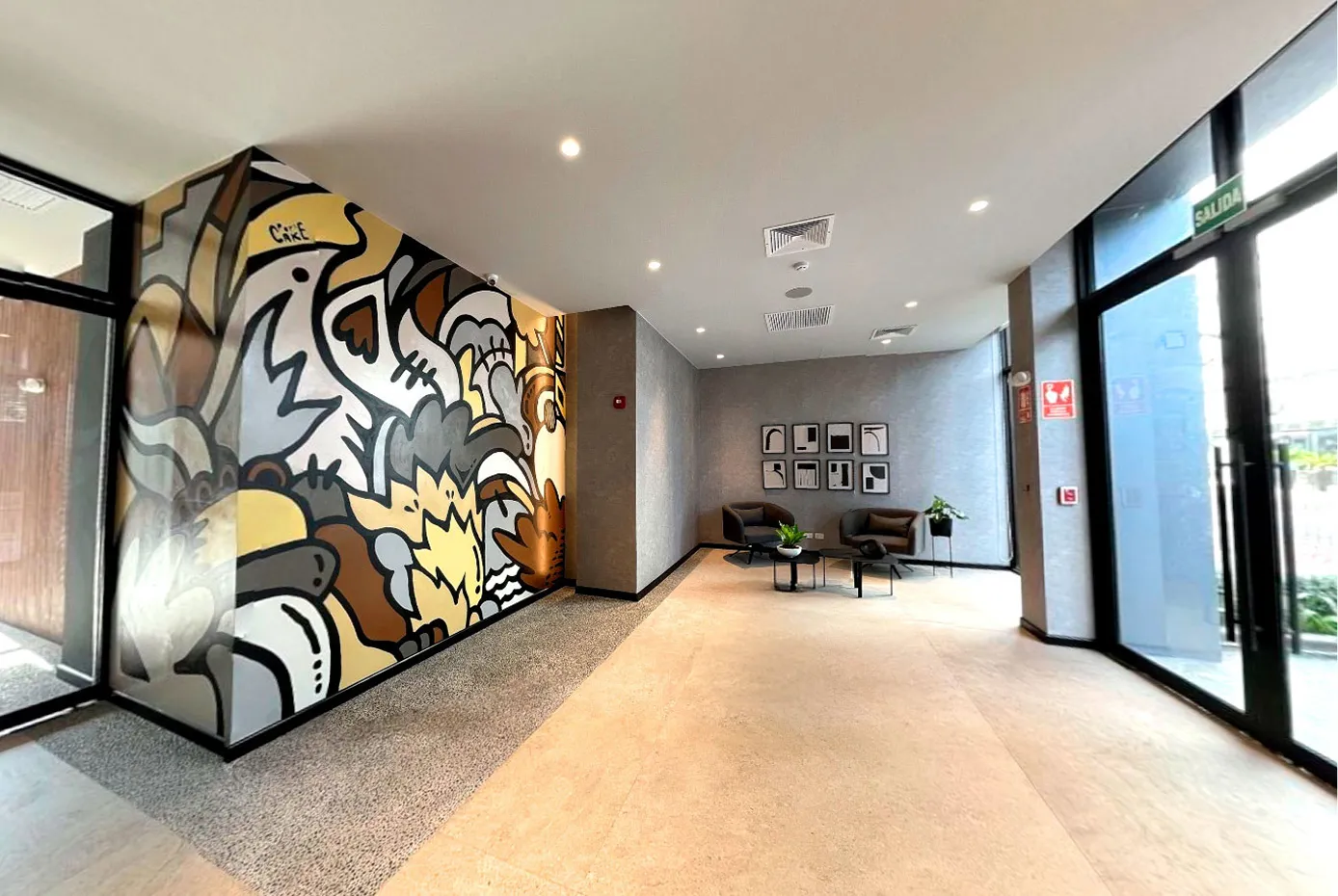 lobby en Smart Rent Perú · Ricardo Palma